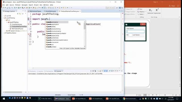 CSE114 Computer Science I: JavaFX смотреть онлайн
