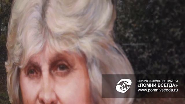 Шикарный цветной портрет на памятнике