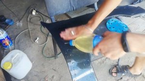 Как убрать шагрень после покраски на лаке?