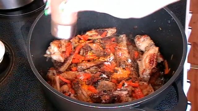Как приготовить ПЛОВ с куриными крылышками смотреть онлайн