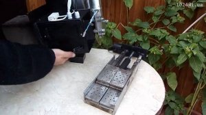 Самодельная пеллетная горелка / Homemade pellet burner