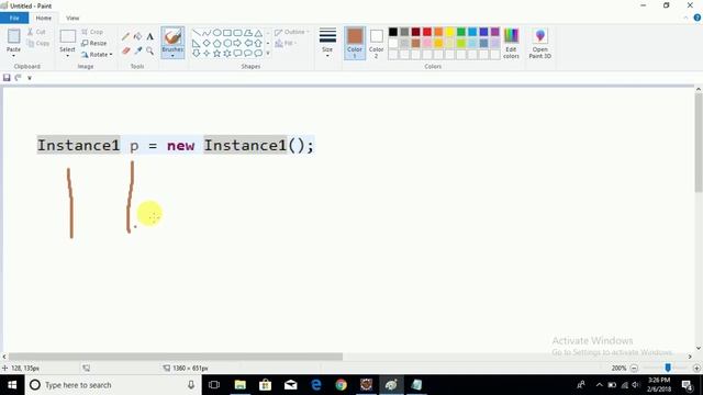 How to create instance var and objects in java 5 смотреть онлайн