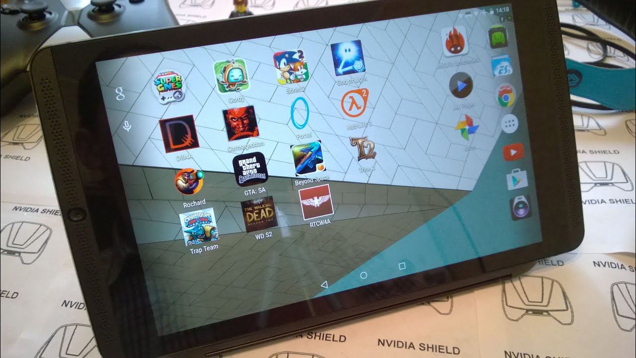 NVIDIA SHIELD Tablet - обзор прошивки Android 5.0 Lollipop смотреть онлайн