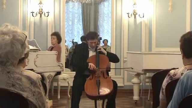 G. Faure. Elegie for cello & piano. Eugene Prokoshin (cello) & Nadejda Bolotova (piano). смотреть онлайн