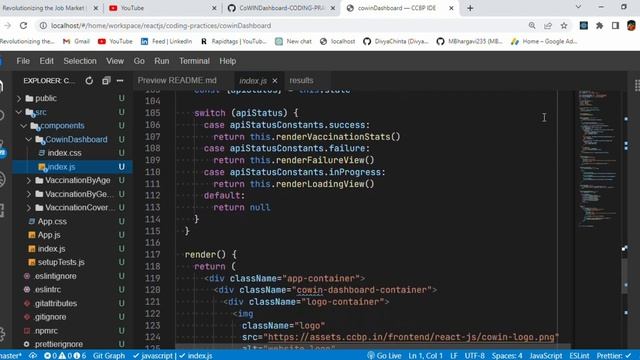 CoWIN Dashboard | Coding Practice 37 | REACT JS | NxtWave | CCBP 4.0 смотреть онлайн