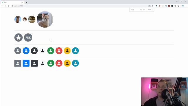 Playground with avatar in bootstrap-vue for vuejs - bootstrap-vue tutorial смотреть онлайн