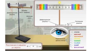 Измерение длины световой волны с помощью дифракционной решетки
