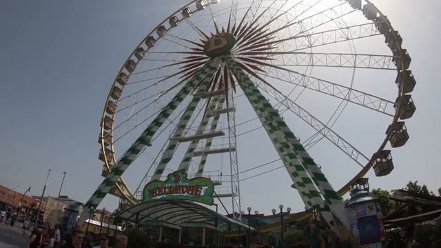 Oberhausen-Sterkrade - Fronleichnamskirmes 2022 - Riesenrad Bellevue - Bruch - offride смотреть онлайн