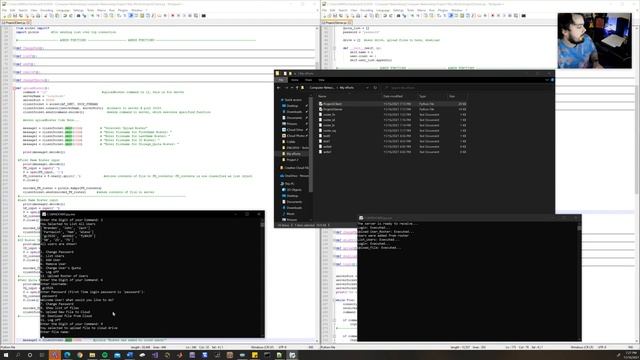 Client/Server Cloud Storage using Python Socket Programming (2 of 2) смотреть онлайн