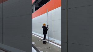 Монтаж отделочных элементов (фасонки, доборов) на сэндвич-панели