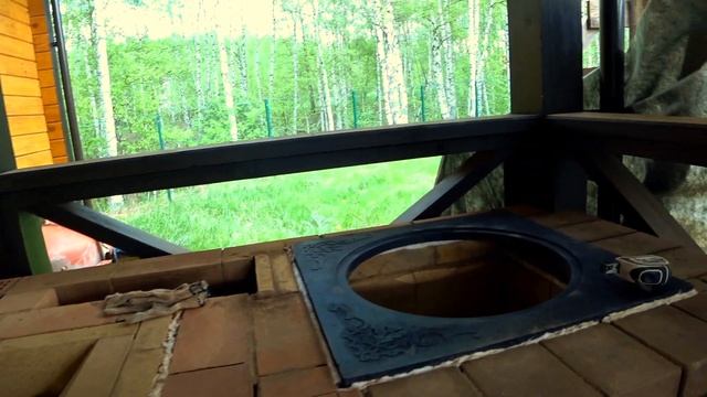 Уличный печной комплекс КАЗАН-МАНГАЛ-СТОЛЕШНИЦА от 2pechnika52 смотреть онлайн