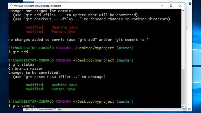 07 edit and commit смотреть онлайн