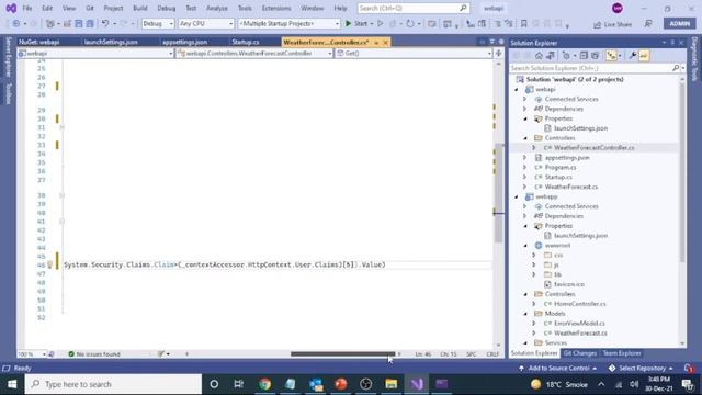 Azure AD B2C Authentication Web App - Web Api смотреть онлайн