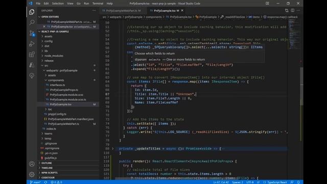 PnPjs v3 – Using sp object in your solution to access information in SharePoint Online смотреть онлайн