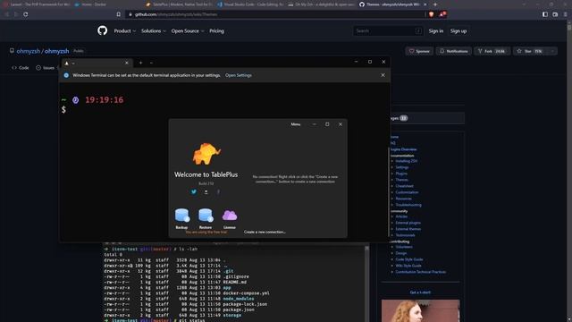 Setup Windows with wsl for Laravel Sail + Oh My ZSH смотреть онлайн
