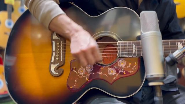 【試奏動画】Epiphone Masterbilt J-200 Vintage Sunburst#21092311815【杢目がスゴいフィギュアドメイプル!】 смотреть онлайн
