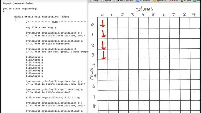 Java Bug Tracing Worksheet 1 смотреть онлайн