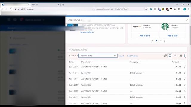 How to extract Chase credit card transactions as Excel file смотреть онлайн