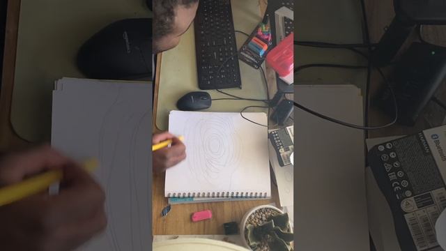 Abstract Drawing of Black Hole смотреть онлайн