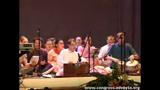 Бхаджаны. Конгресс Адвайты 2009 смотреть онлайн
