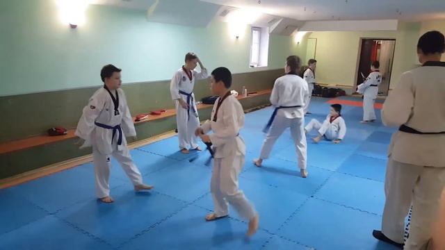 ЕВПАТОРИЯ ТХЭКВОНДО аттестация 26.01.2019(1)