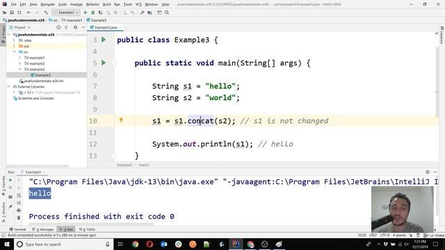 Java Fundamentals - Lesson 26 - String, StringBuffer, StringBuilder смотреть онлайн