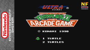 TMNT II (2): The Arcade Game. NES [No Damage Walkthrough] Famicom | Nintendo | Family Computer Game