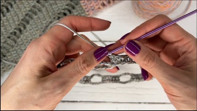 How to crochet infinity scarf pattern Jolita || Step by step crochet tutorial смотреть онлайн