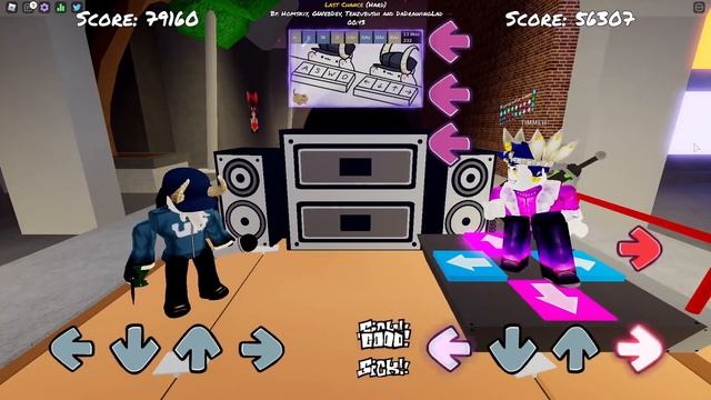 Pretending to be Tabi in ROBLOX Friday Night Funkin смотреть онлайн