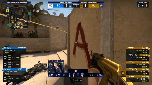 Г2 ПОСЛЕДНИЙ ШАНС!! - G2 Vs GamerLegion | IEM Road To Rio (CS:GO)