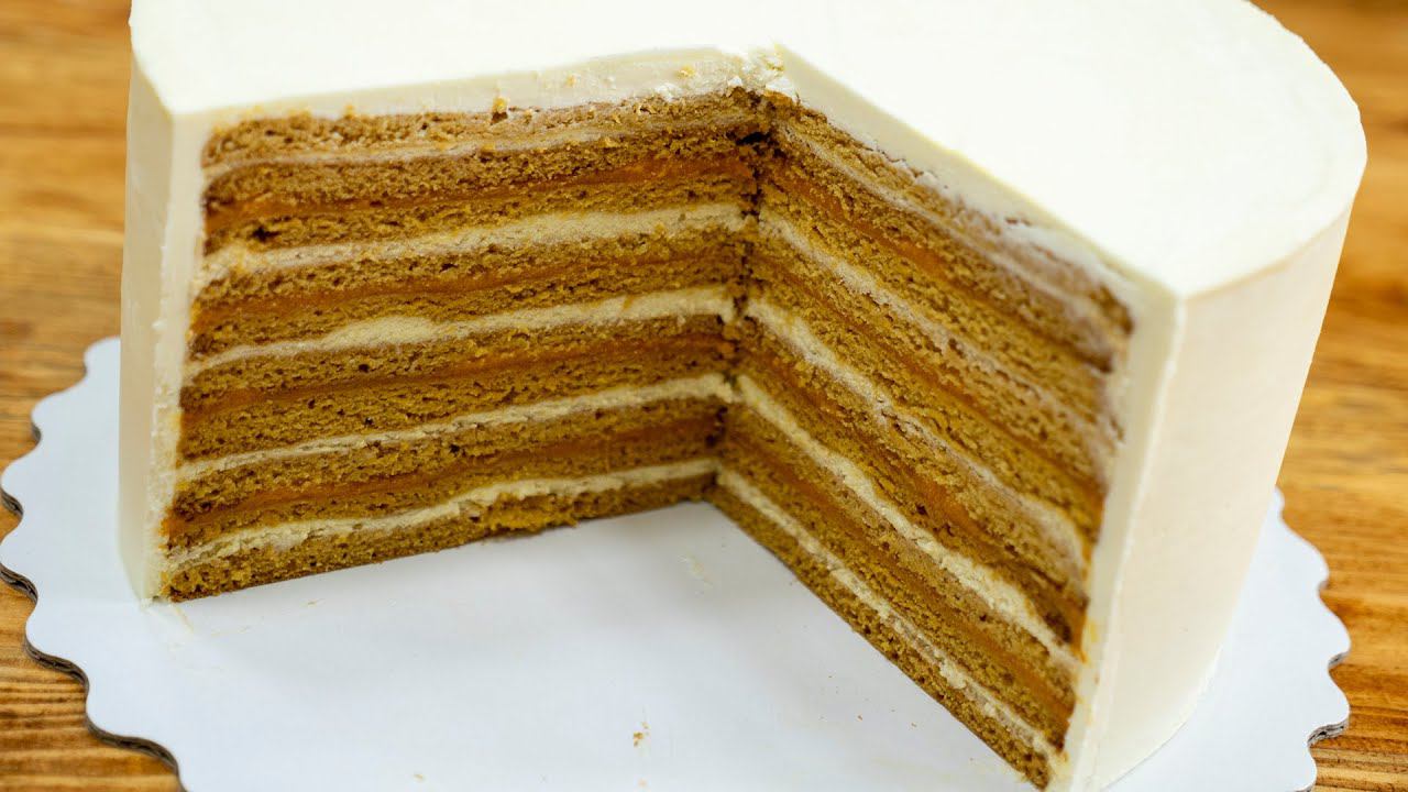 Первый весенний и "уютный" ТОРТ. Облепиховый МЕДОВИК - Я - ТОРТодел! смотреть онлайн