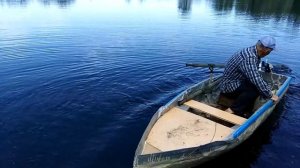 Электровесло из шуруповёрта