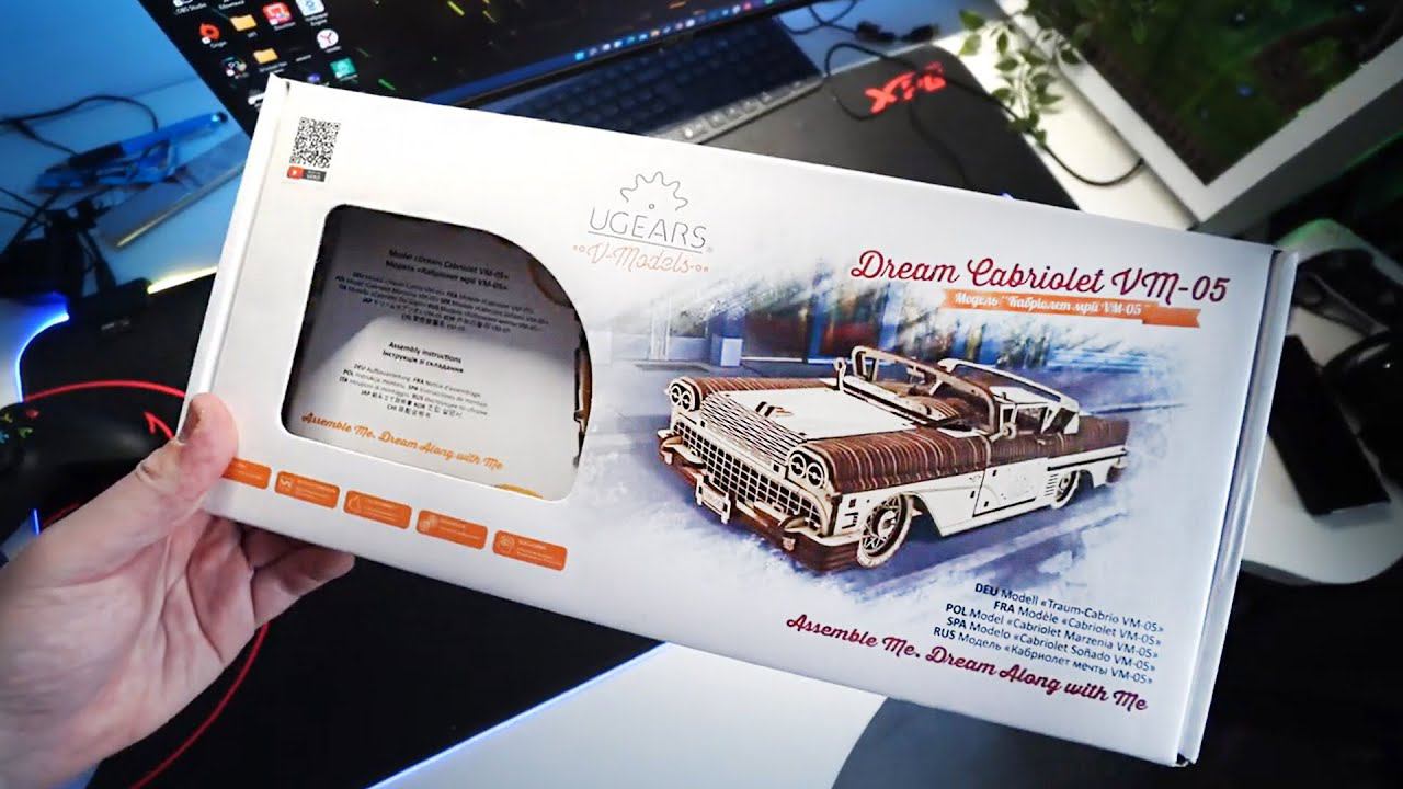 Ugears - Кабриолет мечты