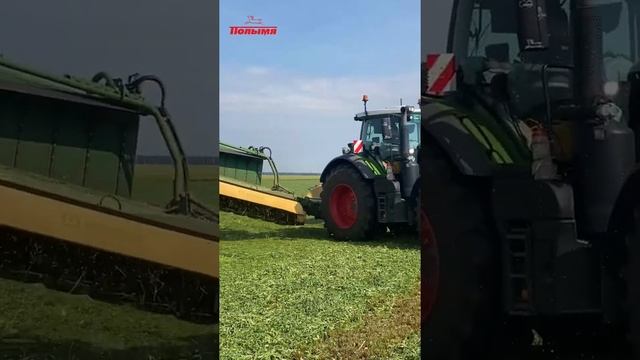 Отзыв о косилке Krone EasyCut B смотреть онлайн