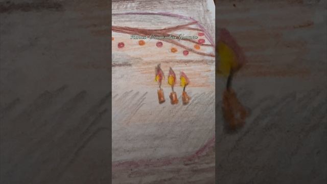 Зимняя сказка карандашами смотреть онлайн