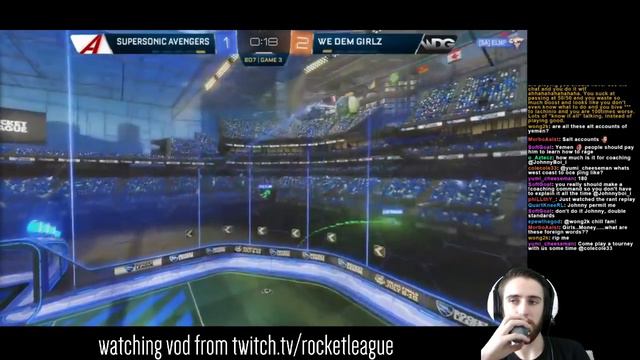 We Dem Girlz vs Supersonic Avengers - RLCS Online Playoffs Grand Finals Vod Review смотреть онлайн