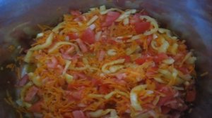 Салат Анкл Бенс с кабачками, помидорами, морковкой и перцем