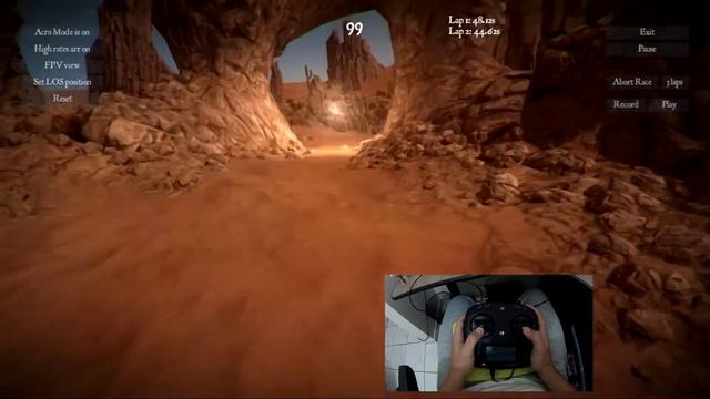 (FPV Simulator) - FPV Freerider RECHARGED and Flysky FS-i6S Transmitter смотреть онлайн