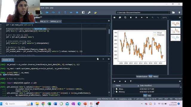 LSTM model in Python смотреть онлайн