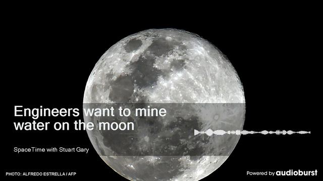 Engineers want to mine water on the moon смотреть онлайн