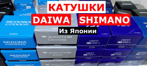 Катушки DAIWA(ДАЙВА) и SHIMANO(ШИМАНО) из Японии.ОБЗОР самых ПОПУЛЯРНЫХ рыболовных КАТУШЕК