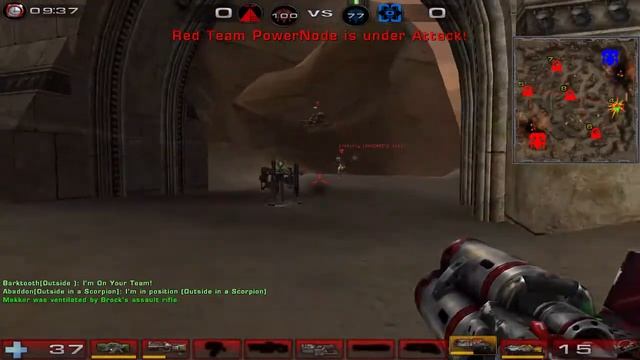 Unreal Tournament 2004 instant action onslaught map Crossfire team play quick walkthrough смотреть онлайн