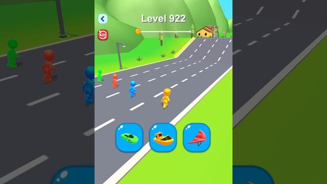 Shape-shifting Funny Race Gameplay new hyper casual games ( level 921) смотреть онлайн