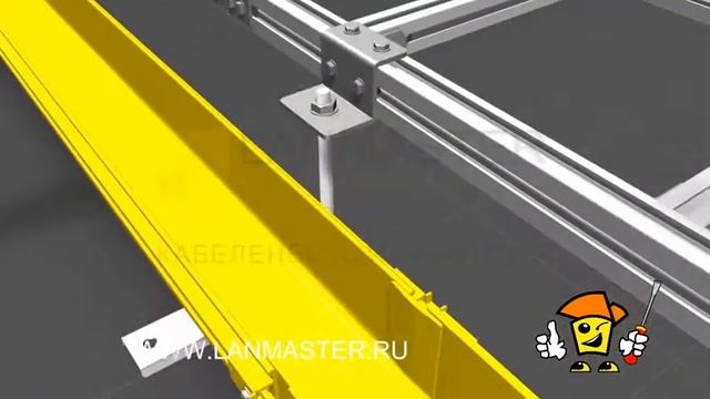 Пластиковые распределительные лотки LANMASTER смотреть онлайн