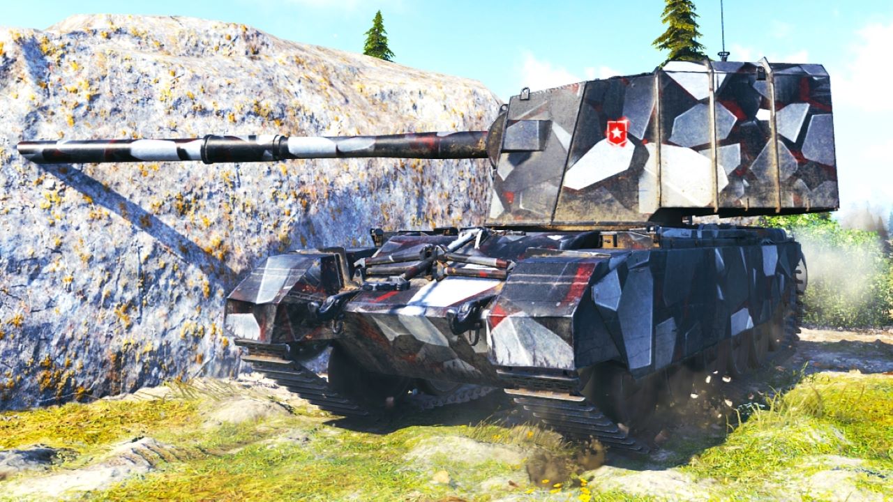 FV4005 Stage II - Destroyed 10 Tanks - World Of Tanks