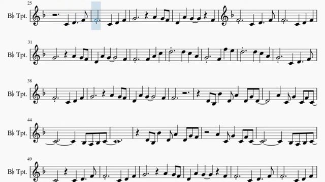 Trumpet Sheet Music: How to play In Christ Alone by Stuart Townend смотреть онлайн