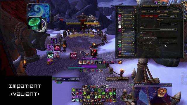 Impatient Demonology Addons/Weak Auras смотреть онлайн