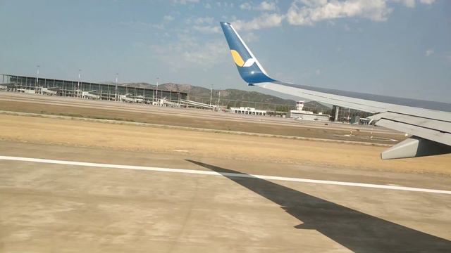 Взлёт из аэропорта Даламан YDA Take off in Dalaman, Turkye смотреть онлайн