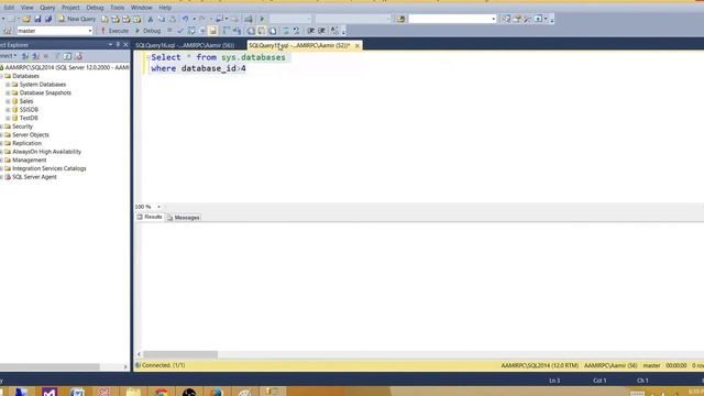 Get List of User Databases from SQL Server - SQL Server Tutorial смотреть онлайн