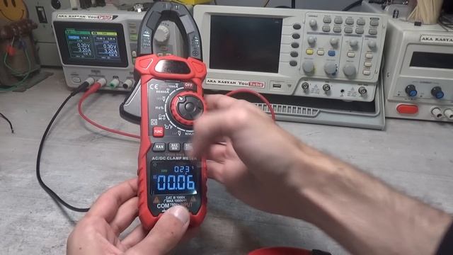 Как правильно измерять ток клещами, один или несколько витков ? смотреть онлайн